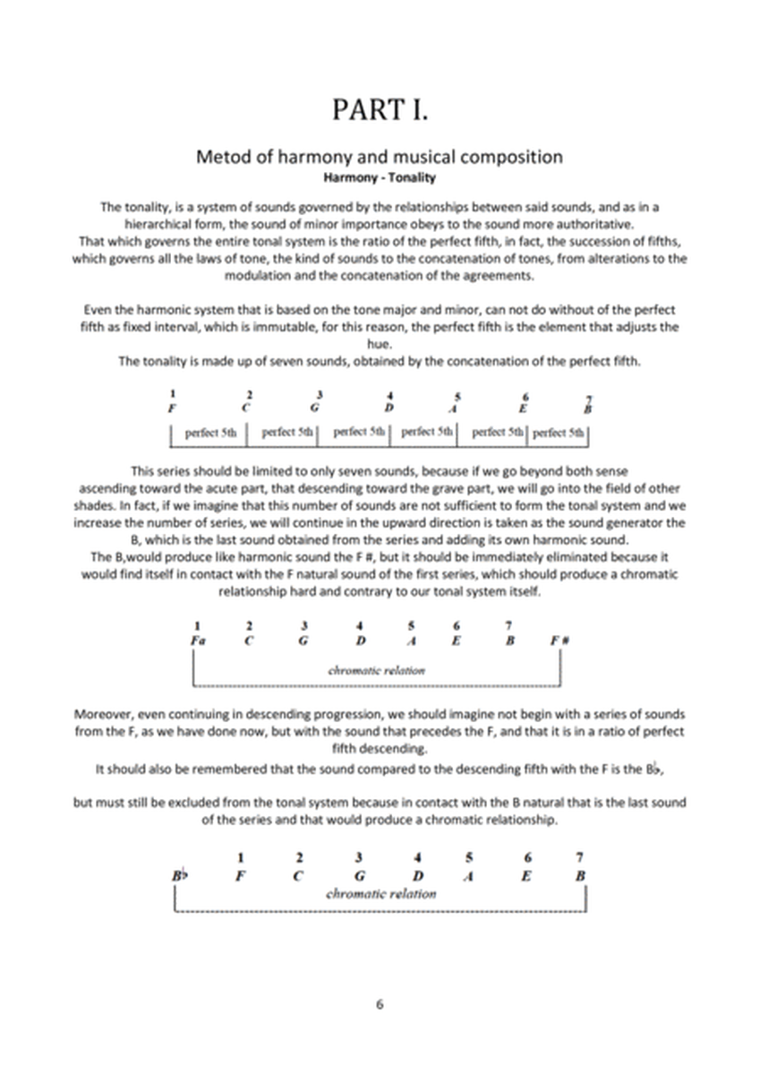 Advanced Method of Harmony and Musical Composition - PART 1