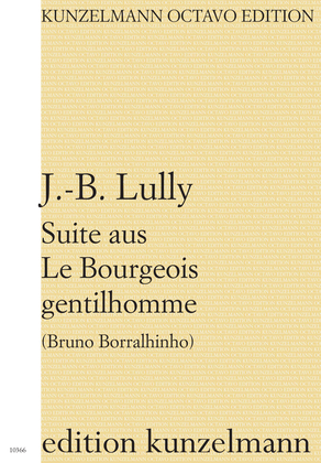 Book cover for Suite from Le Bourgeois gentilhomme