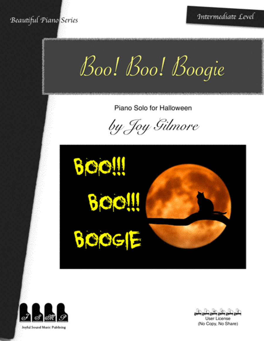 Boo! Boo! Boogie Piano Solo for Halloween image number null