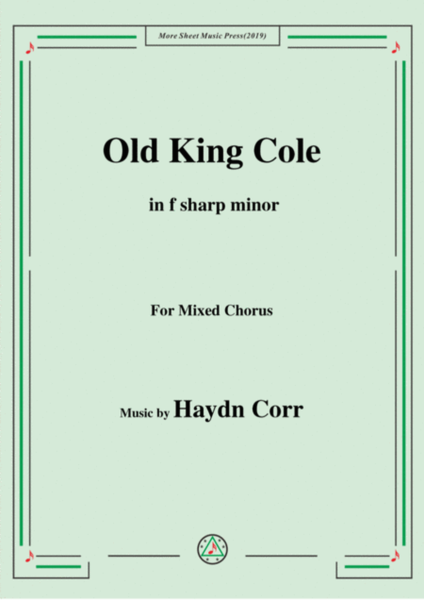 Haydn Corri-Old King Cole,in f sharp minor,for Mixed Chorus image number null