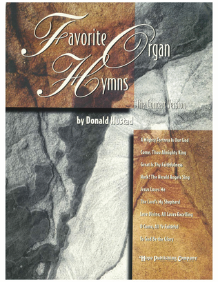 Book cover for Favorite Organ Hymns-Digital Download