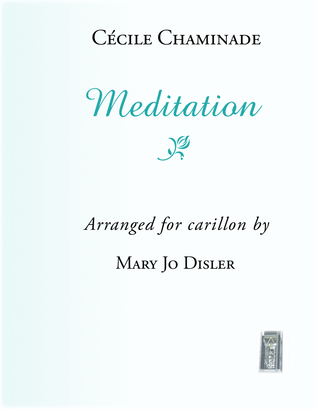 Book cover for Méditation, Romance sans Paroles, Op.76, No. 6