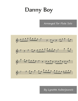 Book cover for Danny Boy - Flute Solo