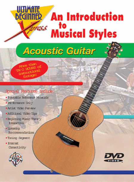 Ultimate Beginner Express - Acoustic Guitar Styles - DVD