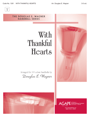 Book cover for With Thankful Hearts