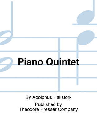 Book cover for Piano Quintet