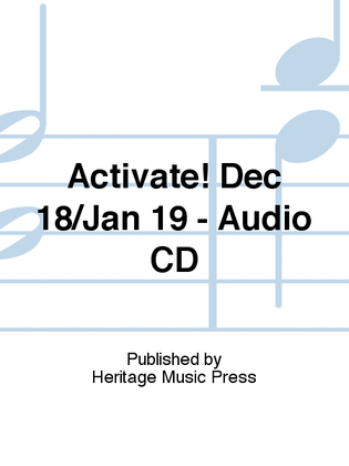 Book cover for Activate! Dec 18/Jan 19 - Audio CD