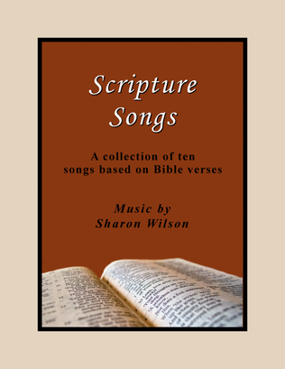 Book cover for Scripture Songs (a collection of 10 Bible songs)