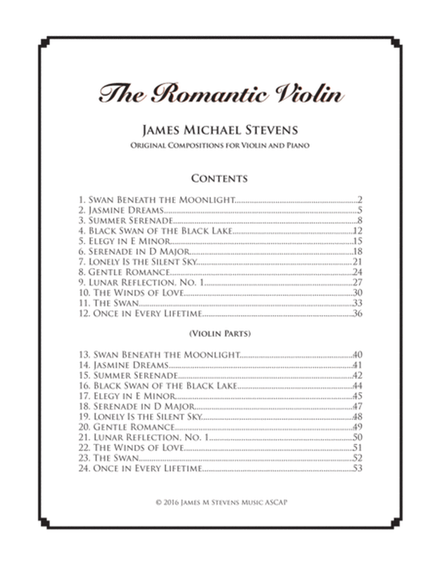 The Romantic Violin image number null