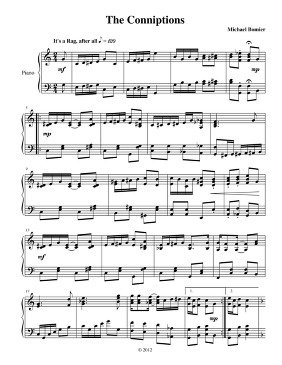 New Ragtime Piano Music for Piano Solo