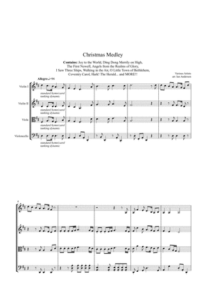 Christmas Medley (string quartet)