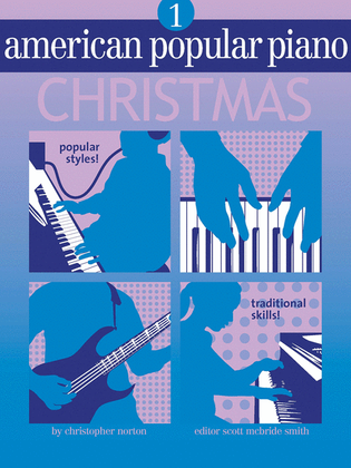 Book cover for American Popular Piano Christmas - Level 1