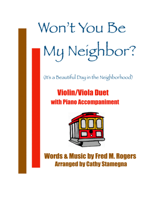 Book cover for Won't You Be My Neighbor? (it's A Beautiful Day In The Neighborhood)