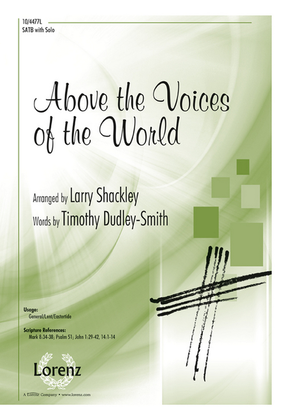 Book cover for Above the Voices of the World