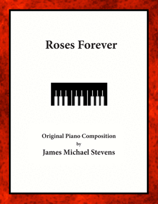 Book cover for Roses Forever - Romantic Piano