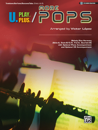 Book cover for U.Play.Plus More Pops -- Melody Plus Harmony