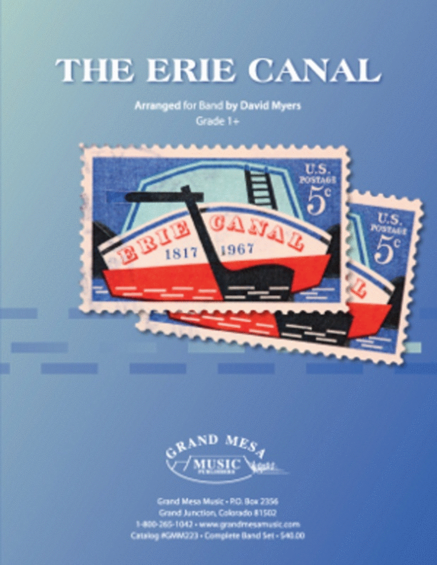 The Erie Canal Cb1.5 Sc/Pts Everyday Band & Orchestra Sale - Sheet Music