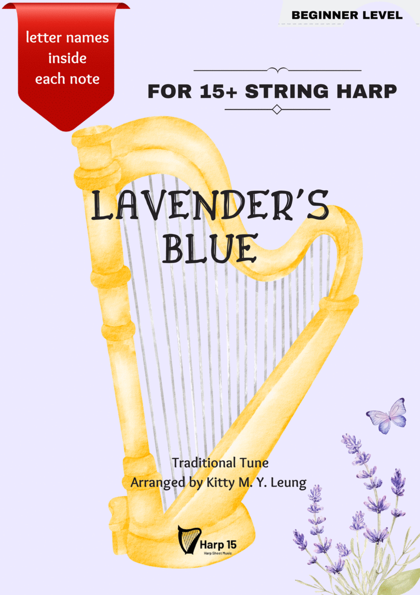 Lavender's Blue - 15 String Harp