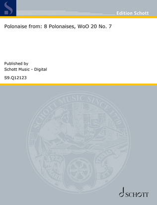 Book cover for Polonaise from: 8 Polonaises, WoO 20 No. 7