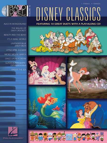 Disney Classics (Piano Duet Play-Along Volume 16)