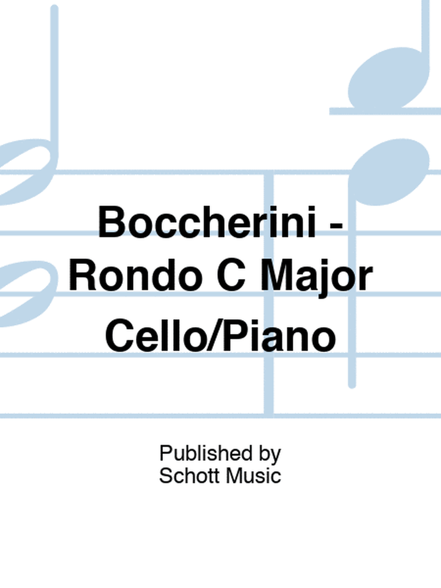 Boccherini - Rondo C Major Cello/Piano