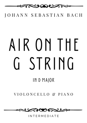 J.S. Bach - Air in the G String in D Major - Intermediate