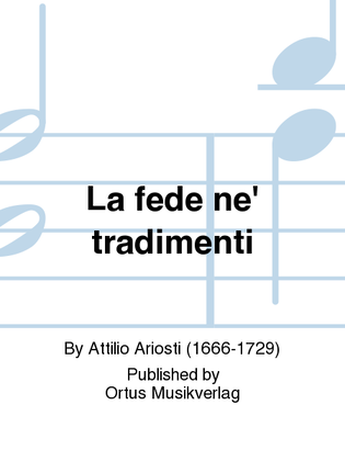 La fede ne' tradimenti