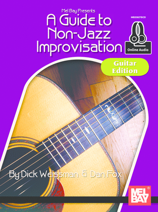 Book cover for A Guide to Non-Jazz Improvisation: Guitar Edition