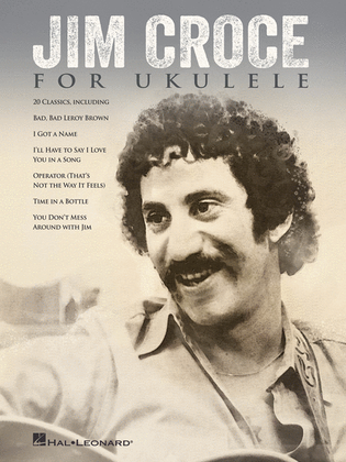 Book cover for Jim Croce for Ukulele