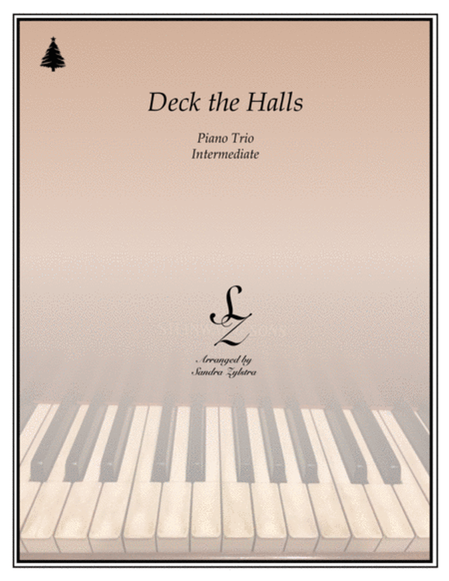 Deck The Halls (1 piano, 6 hands trio) image number null