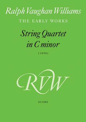 Book cover for String Quartet in C Minor