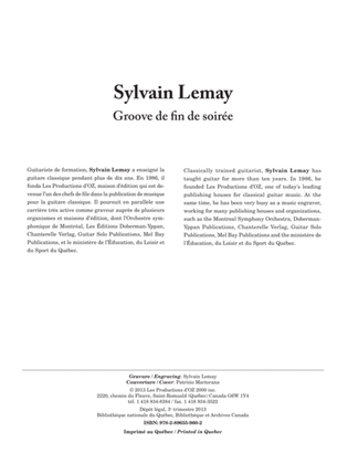 Book cover for Groove de fin de soirée