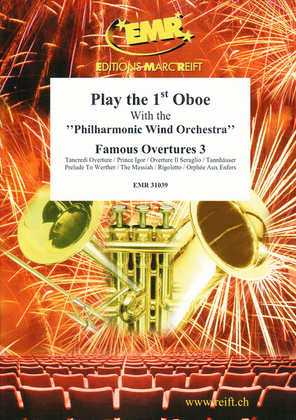 Book cover for Play The 1st Oboe With The Philharmonic Wind Orchestra