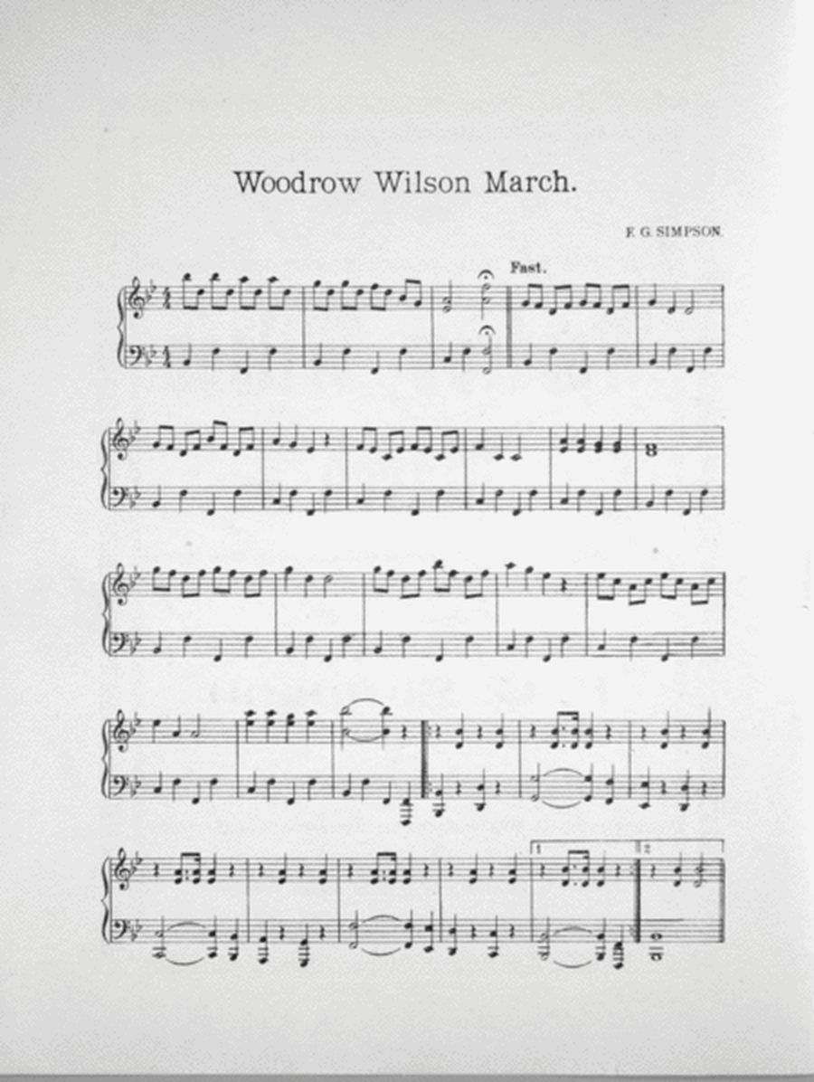 Woodrow Wilson March