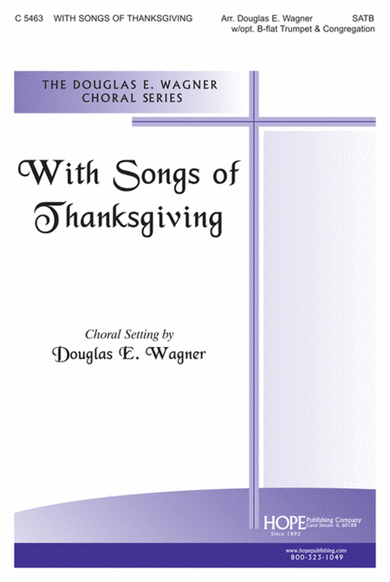 With Songs of Thanksgiving image number null