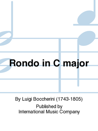Book cover for Rondo In C Major