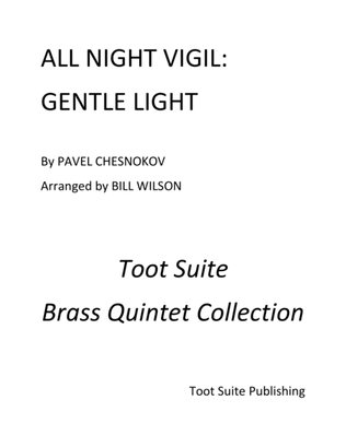 Book cover for "Gentle Light" from All Night Vigil