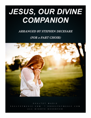 Book cover for Jesus, Our Divine Companion (for 2-part choir)