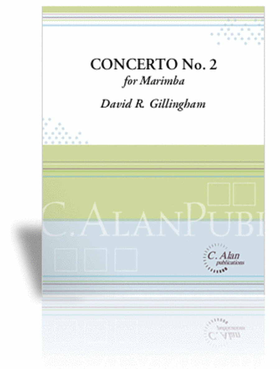 Concerto No. 2 for Marimba (piano reduction)