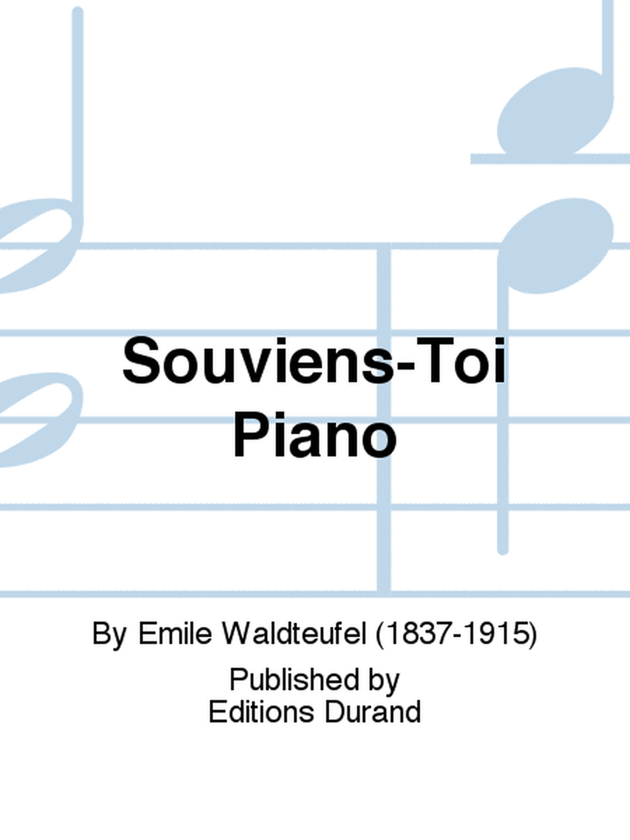 Souviens-Toi Piano