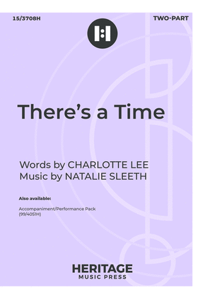 Book cover for There's a Time