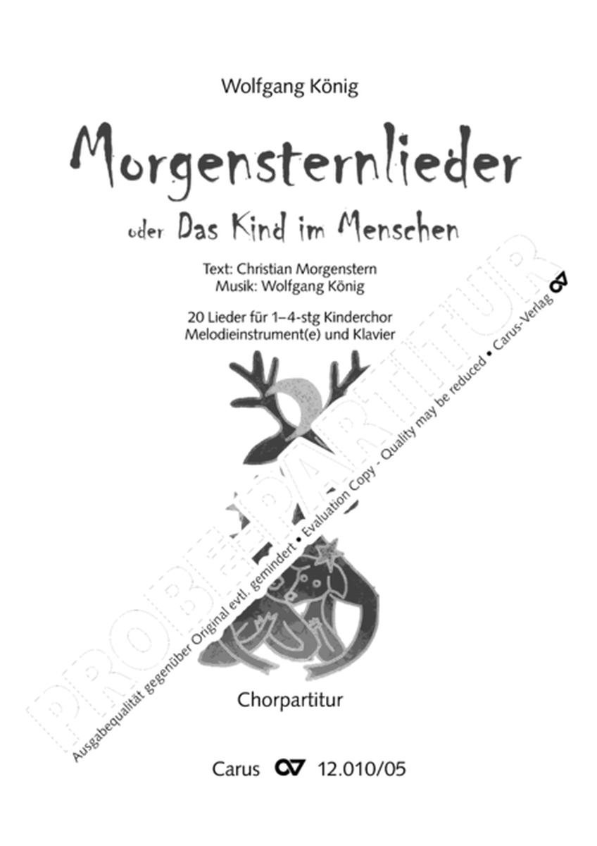 Morgensternlieder