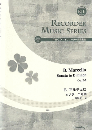 Book cover for Sonata in D minor, Op. 2-2