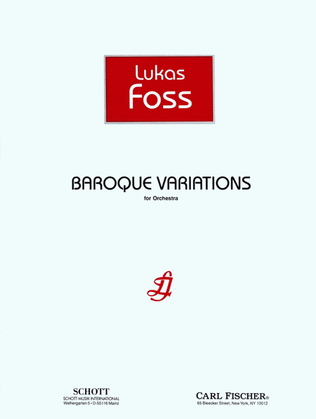Book cover for Baroque Variations