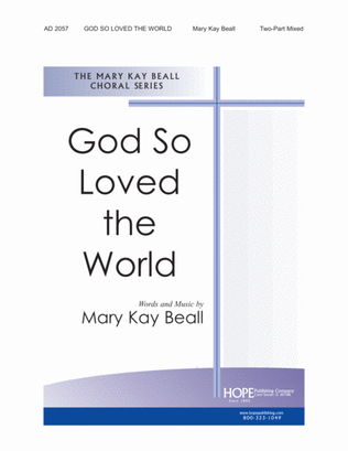 Book cover for God So Loved the World