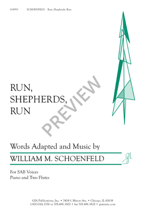 Book cover for Run, Shepherds, Run