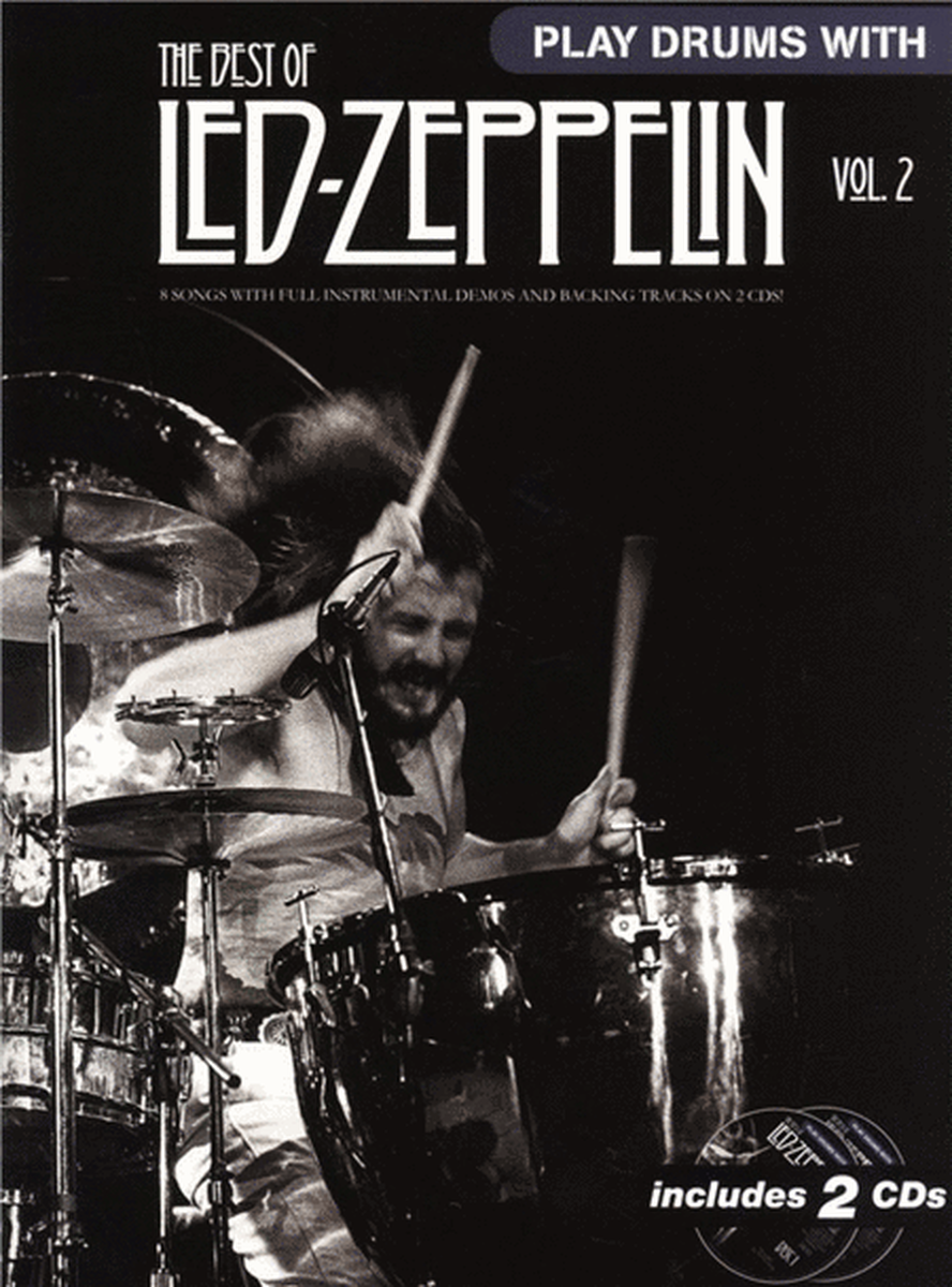 Play Drums With Best Of Led Zeppelin Vol 2 Book/CD