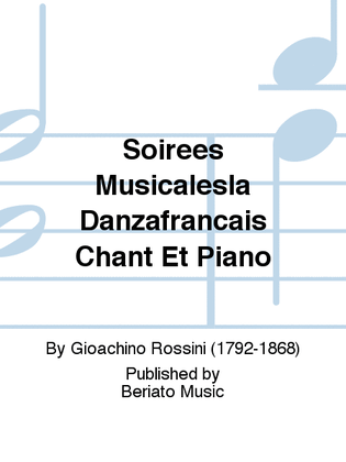 Book cover for Soirees Musicalesla Danzafrancais Chant Et Piano