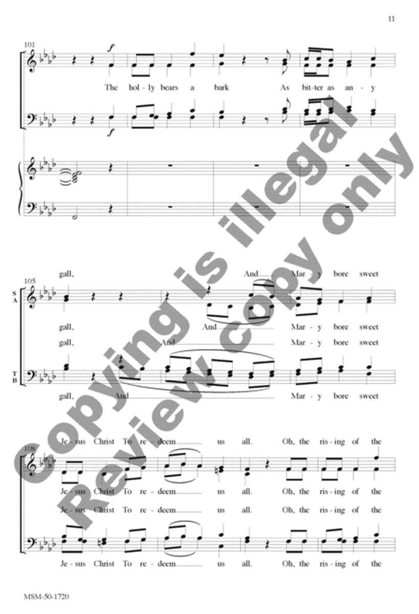 The Holly and the Ivy (Choral Score) image number null