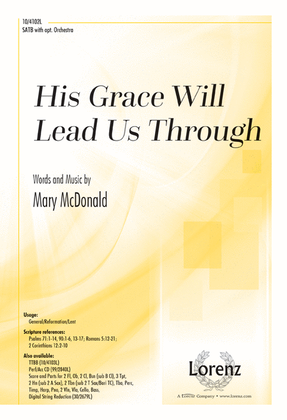 Book cover for His Grace Will Lead Us Through